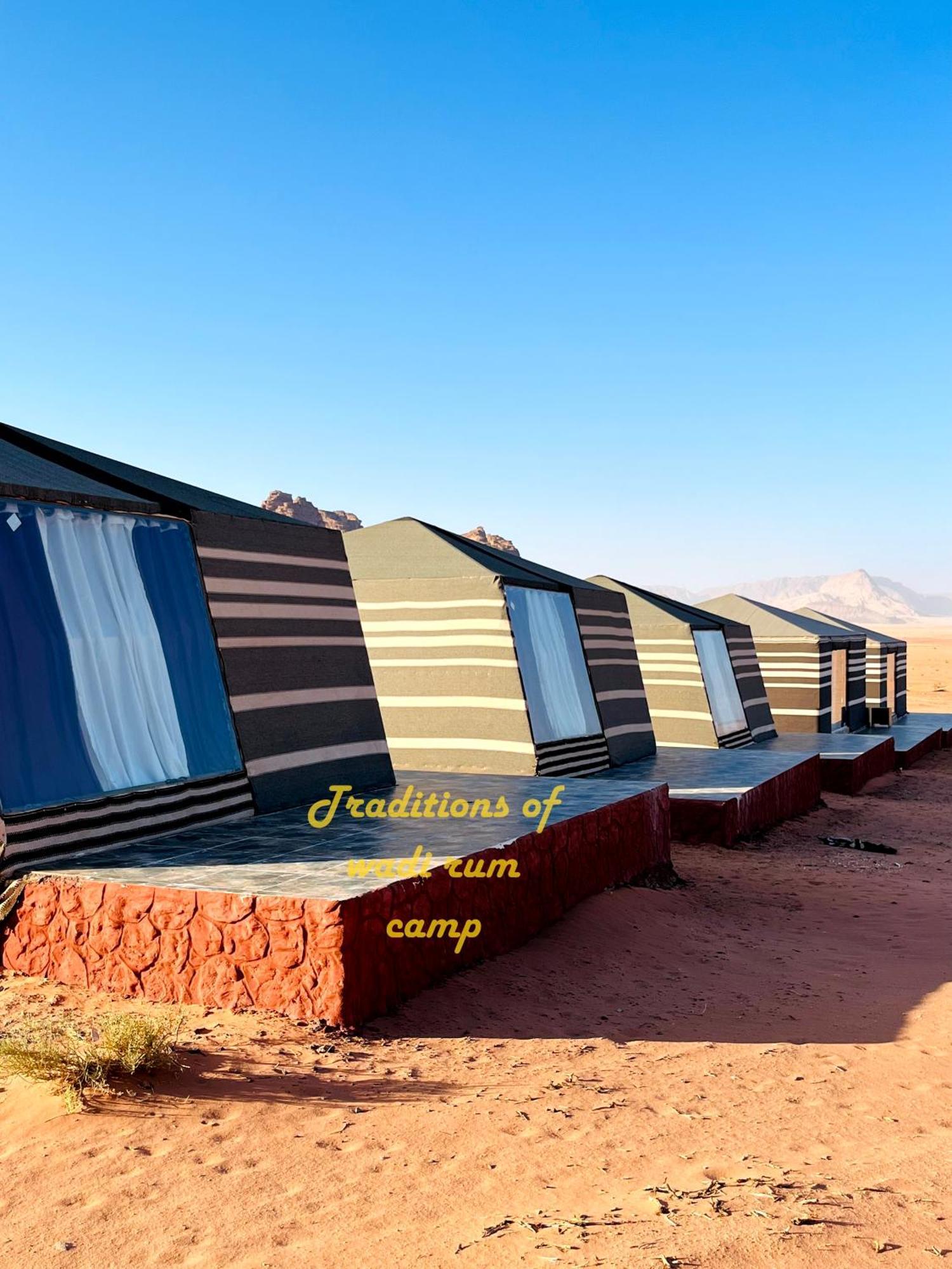 Traditions Of Wadi Rum Camp & Jeep Tour Exterior photo